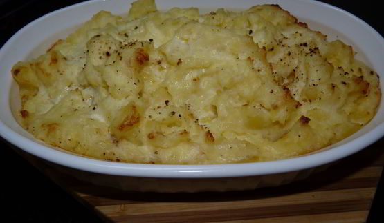 картофельное пюре запеченное в духовке