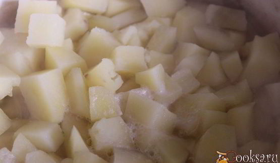 картофельный гарнир к мясу