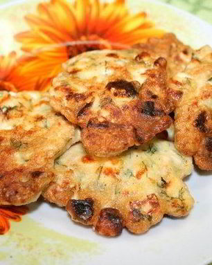 Быстрые куриные котлетки с плавленым сыром