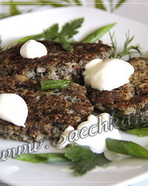 Грибные котлеты