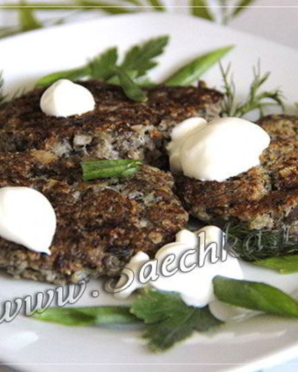 Рецепт грибных котлет