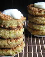 Кабачково-яблочные котлетки