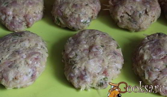 картофельно-мясные котлеты