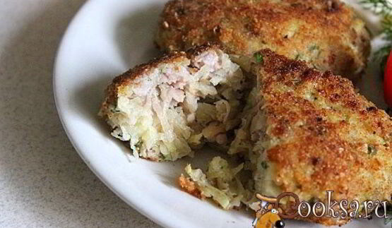 картофельно-мясные котлеты