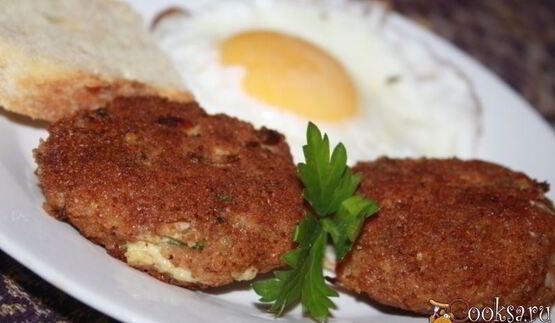 хрустящие рыбные котлетки из филе хека