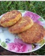 Котлетки из овсянки с кабачком