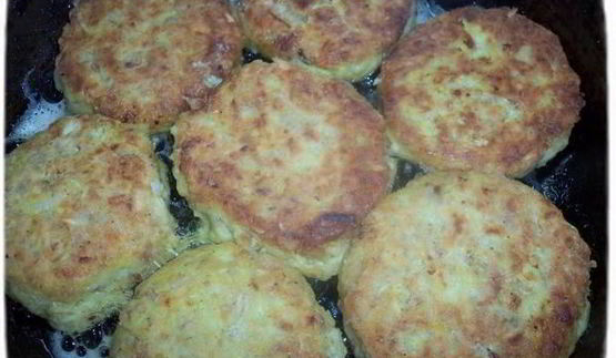 котлетки из овсянки с кабачком