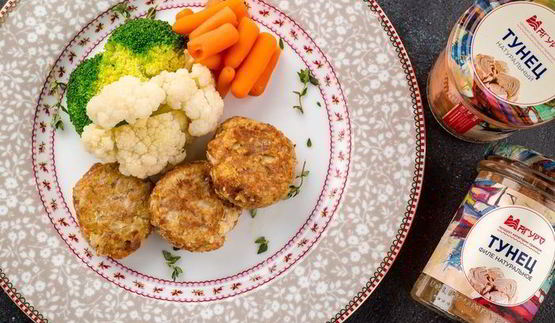 котлетки из тунца