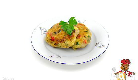 котлеты из бобов с овощами