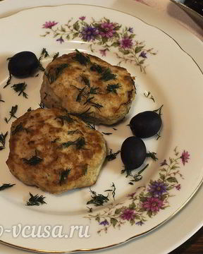 Котлеты из фарша индейки