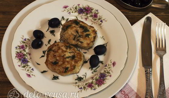 котлеты из фарша индейки