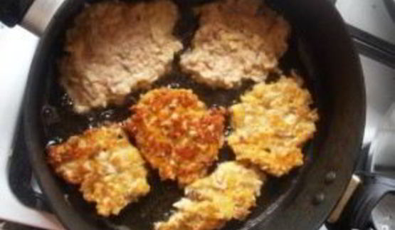 котлеты из фарша красной рыбы