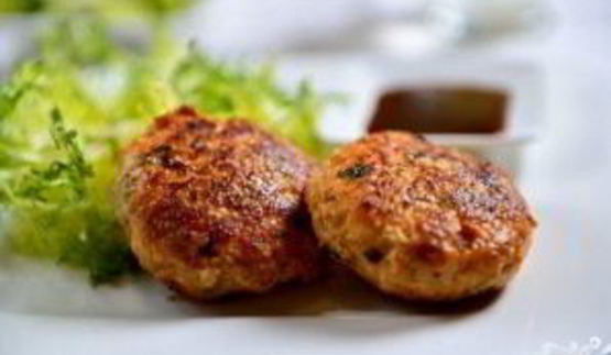 котлеты из фарша со шпинатом