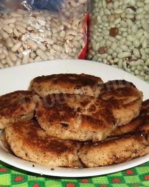 Котлеты из фасоли