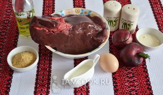 котлеты из говяжьей печени с манкой