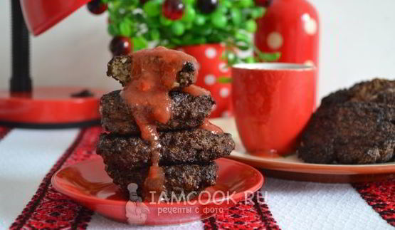 котлеты из говяжьей печени с манкой