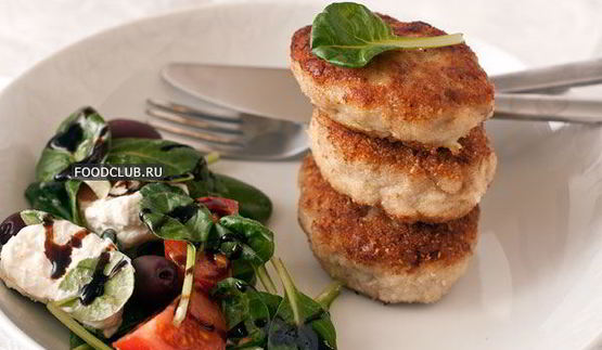 котлеты из индейки с кабачками