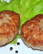 Котлеты из мяса с овощами