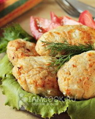 Котлеты из судака в духовке