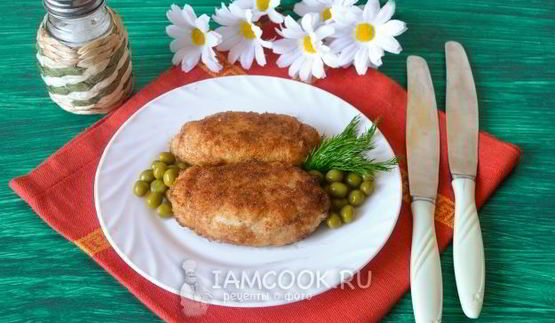 котлеты по-киевски на сковороде