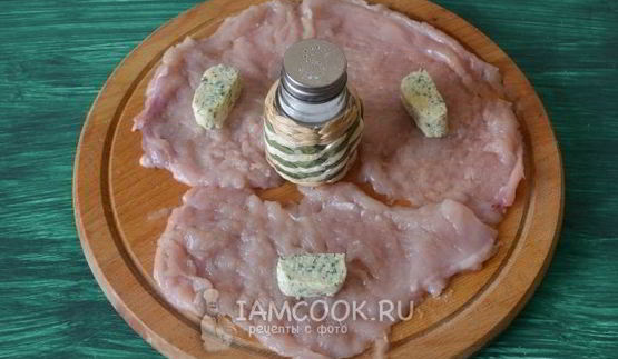 котлеты по-киевски на сковороде