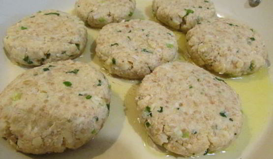 котлеты с киноа и булгуром