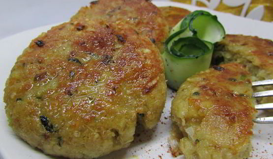 котлеты с киноа и булгуром