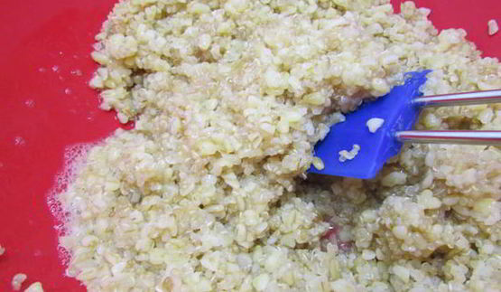 котлеты с киноа и булгуром