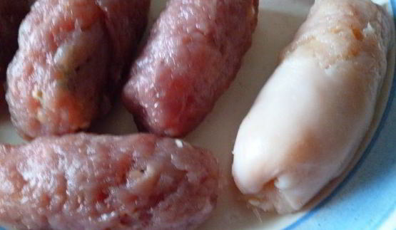 куриная отбивная котлета с начинкой