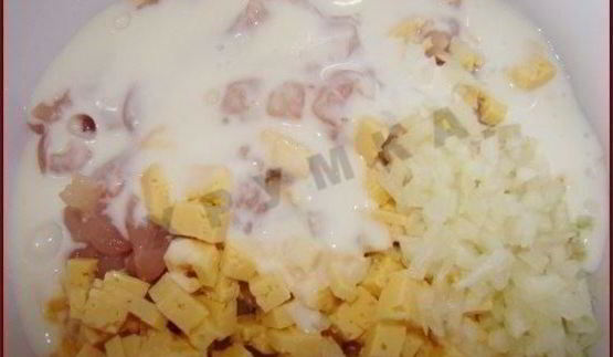 куриные котлеты с сыром на кефире