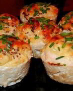 Куриные котлеты с яблоком под сыром