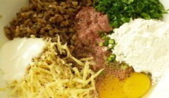 печеночные котлеты с грибами