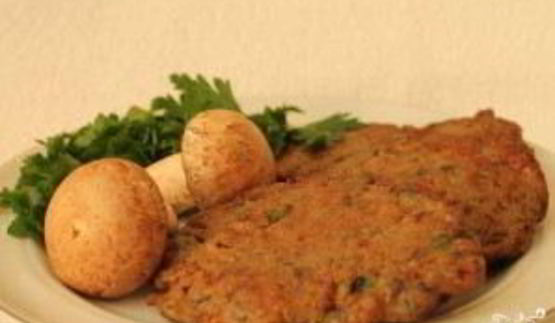 печеночные котлеты с грибами