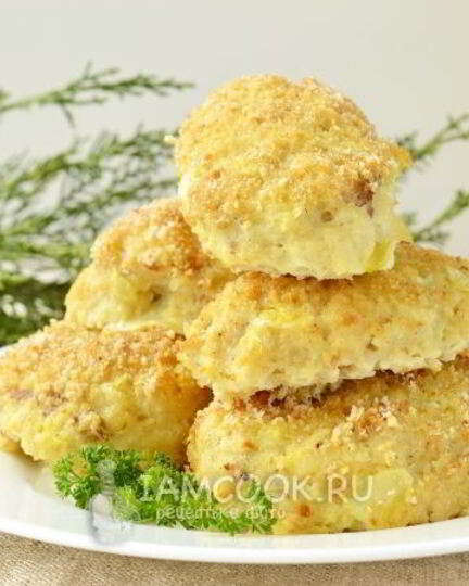 Рецепт рыбных котлет в духовке