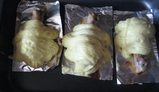 куриные голени с картофелем