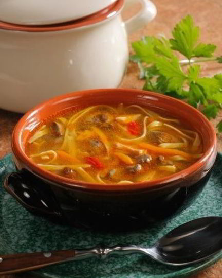 Рецепт лапши с куриной печенкой