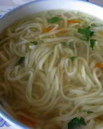 Лапша с курицей