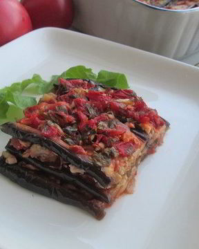 Баклажанная лазанья