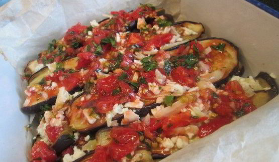 баклажанная лазанья