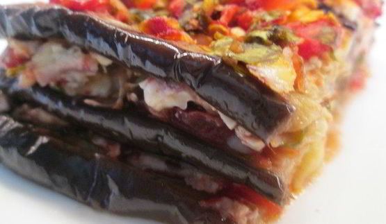 баклажанная лазанья