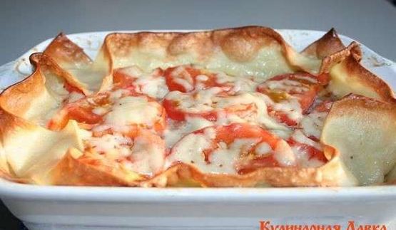 домашняя лазанья
