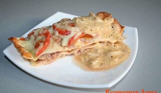 домашняя лазанья