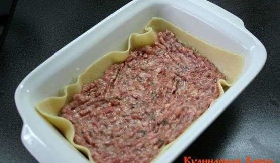 домашняя лазанья