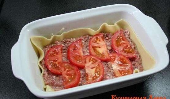 домашняя лазанья