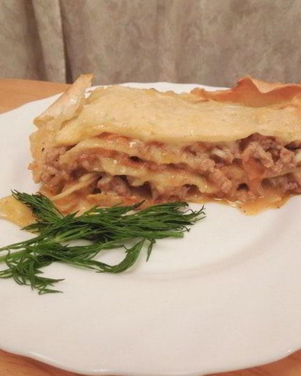 Рецепт лазаний-итальяно