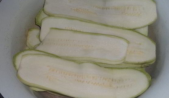 лазанья из кабачков с курицей