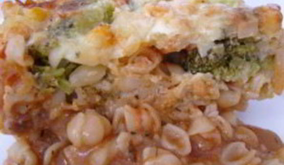 лазанья из макарон