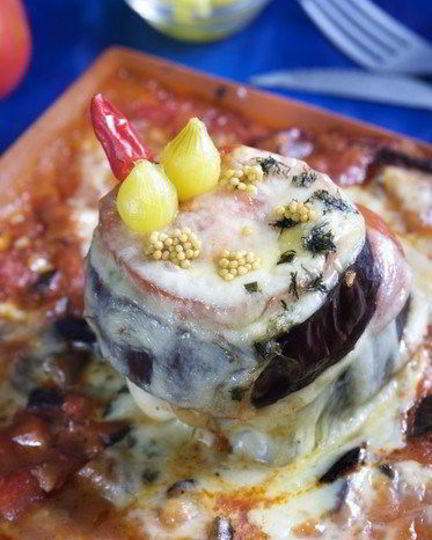 Рецепт лазаний из овощей на гриле и моцареллы