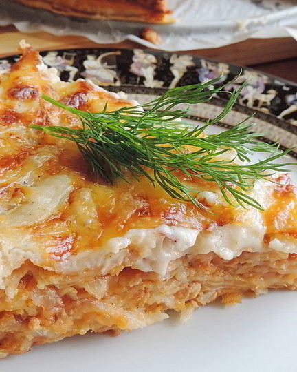 Рецепт лазаний на лаваше