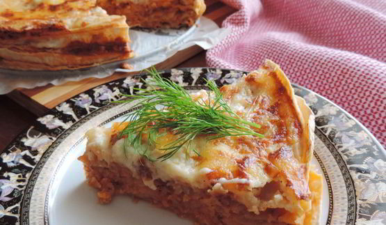 лазанья на лаваше